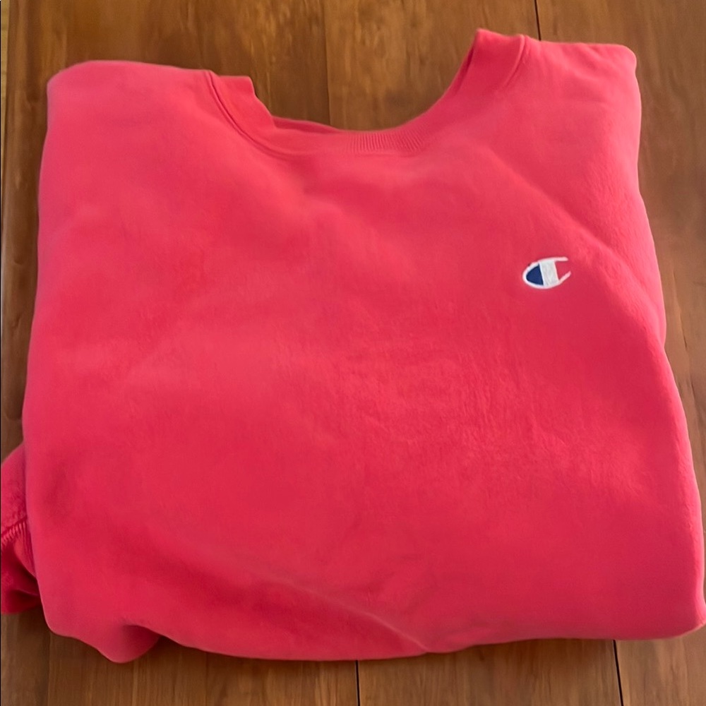 Champion Vibrant Pink Crewneck